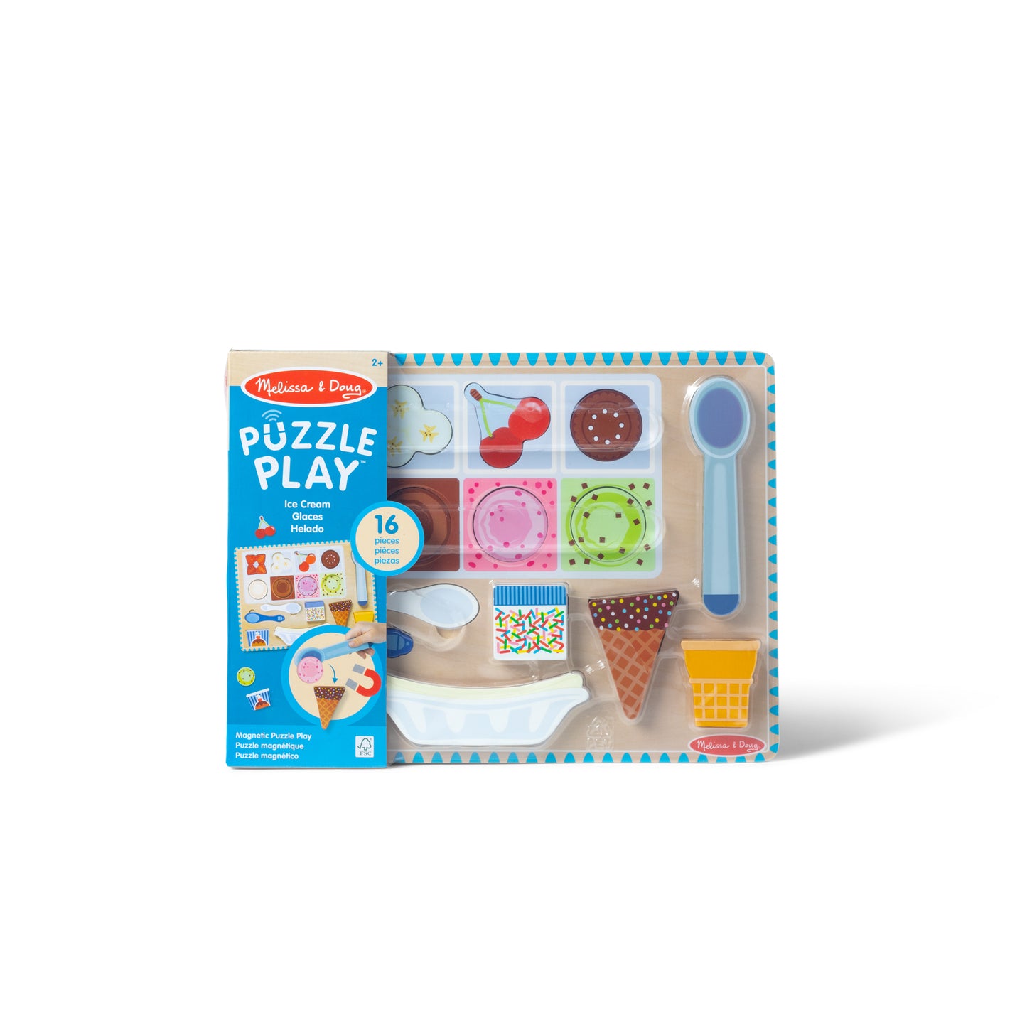 Magnetic Ice Cream Puzzle & Play Set