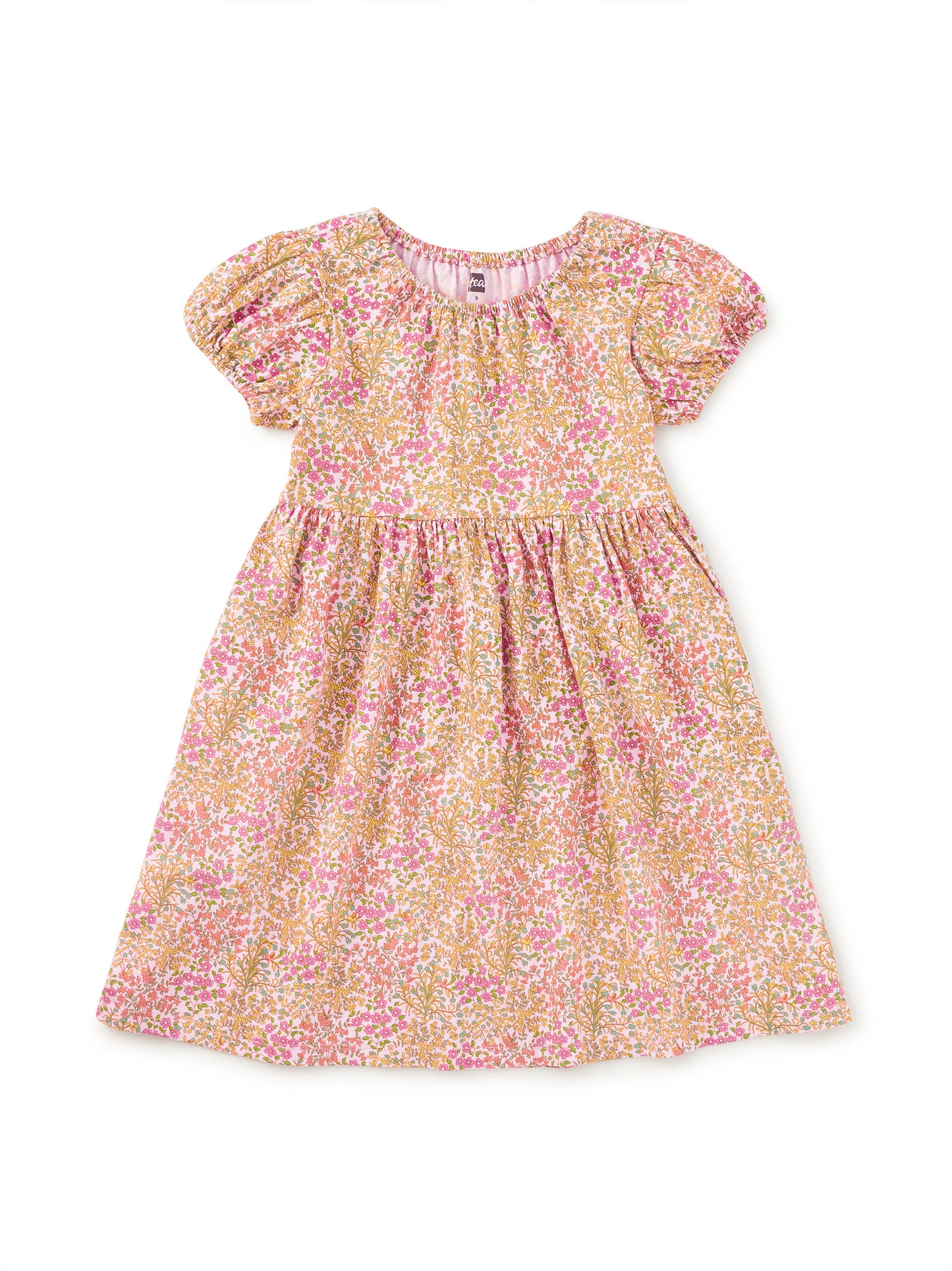 Puff Sleeve Empire Dress | Wildflower Ditsy