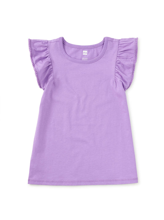 Paisley Purple | Pom-Pom Flutter Top