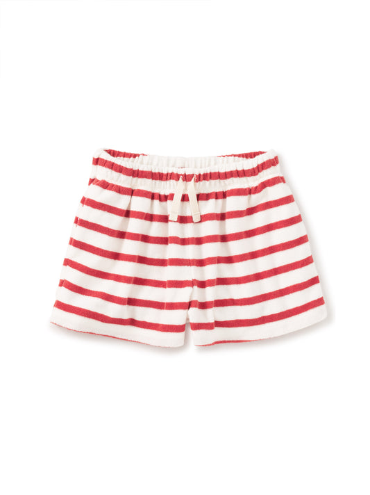 Pomme | Terrycloth Stripe Shorts