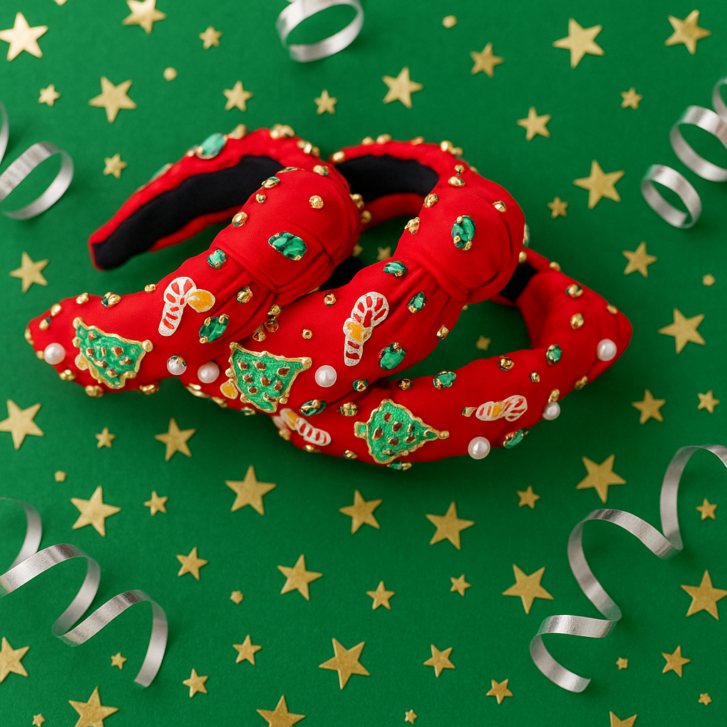 Beaded Headband | Christmas Craze