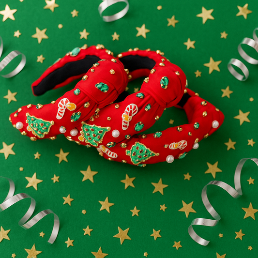 Beaded Headband | Christmas Craze