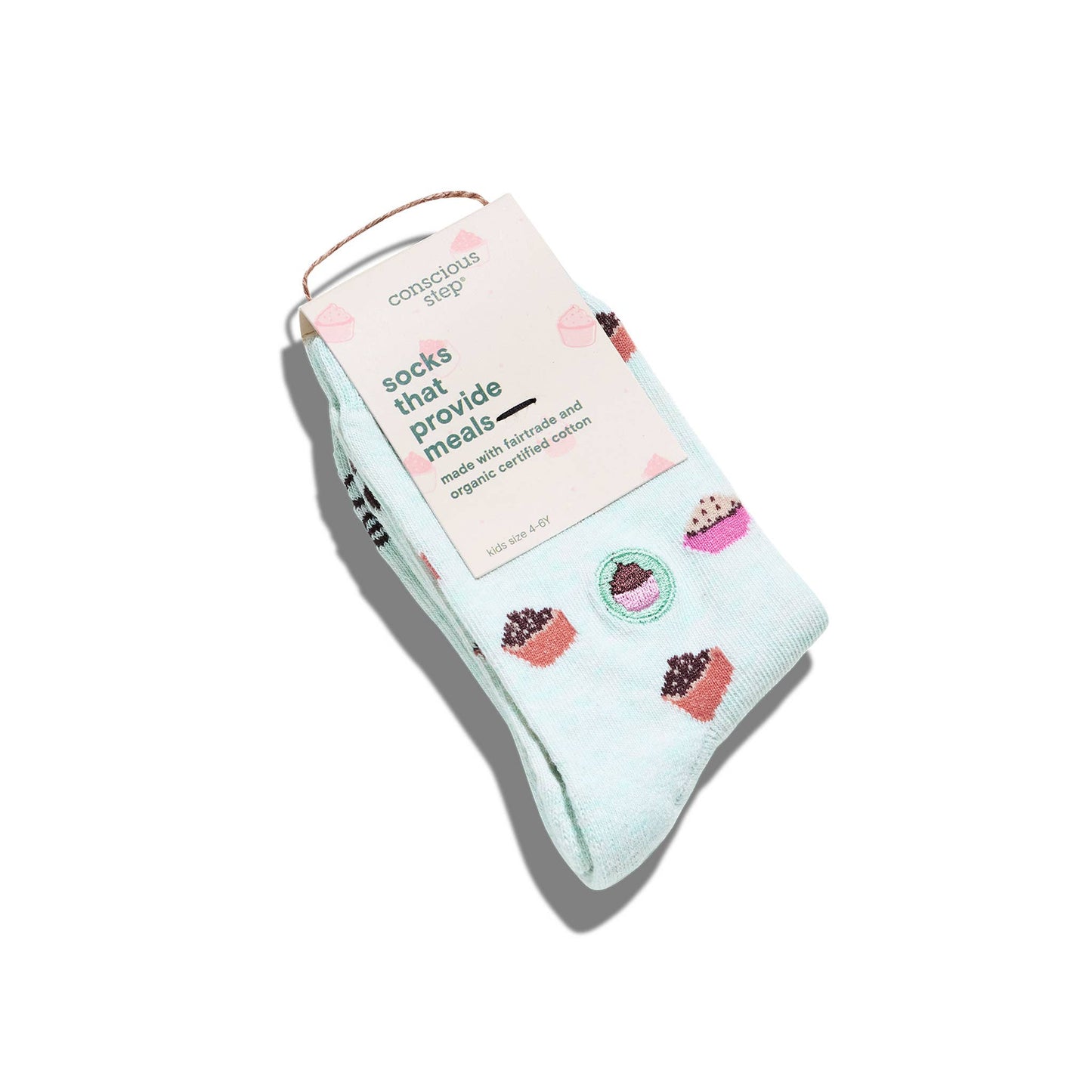 Kids Socks that Provide Meals (Blue Cupcakes)