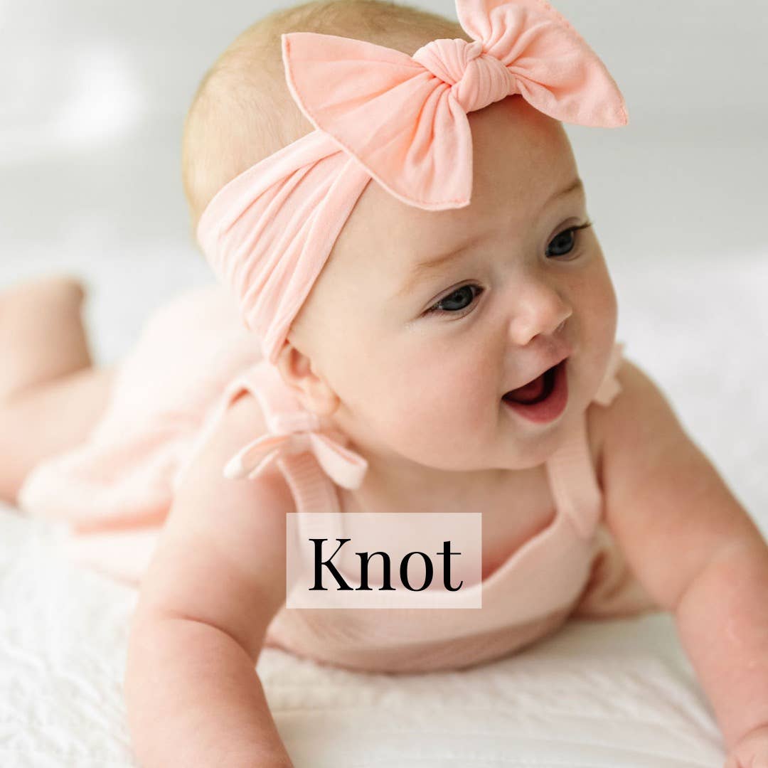 The Original Classic KNOT | Soft Nylon Headband