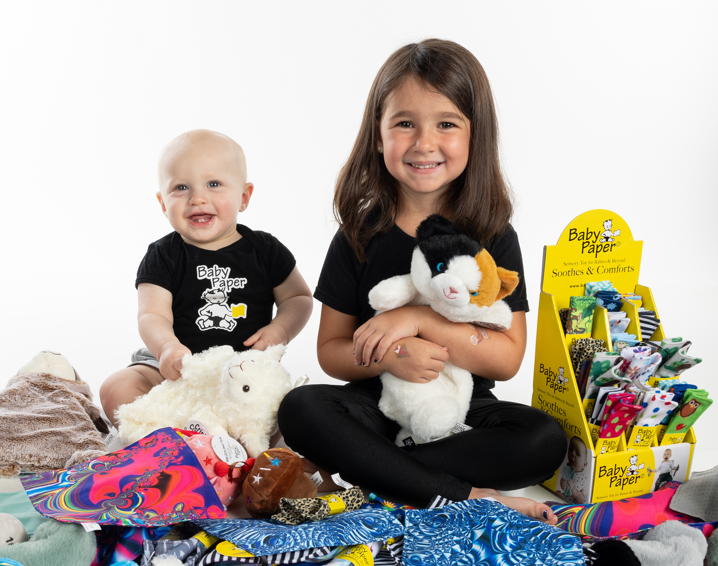 Crinkle Cuddler-Sensory Plush Lamb