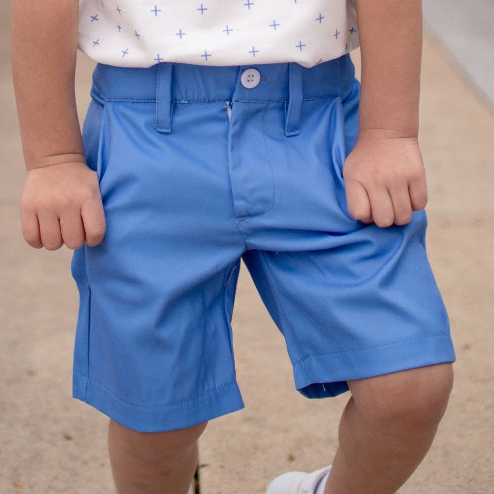 Daddy & Me Dress Shorts - French Blue