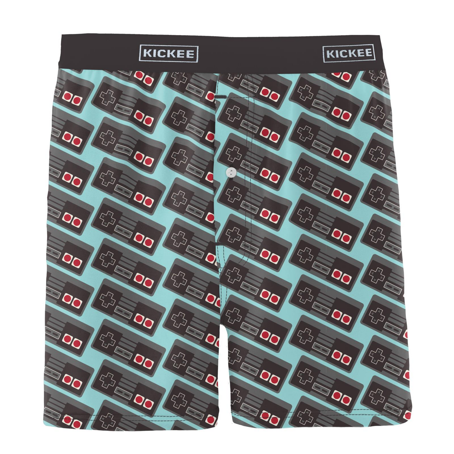 Summer Sky Retro Game Controller Men's Print Boxer Shorts