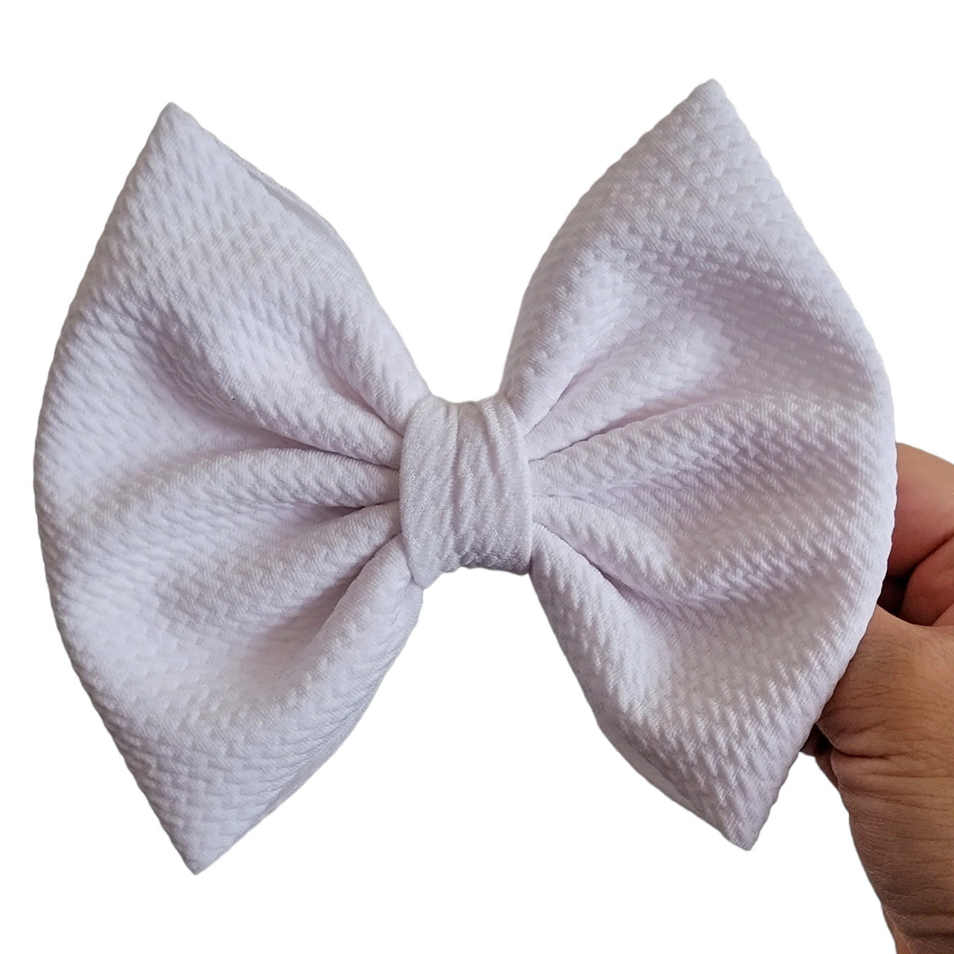 Savannah Bow - White