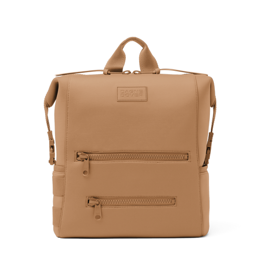 Dagne Dover Indi Diaper Backpack in Camel-Large