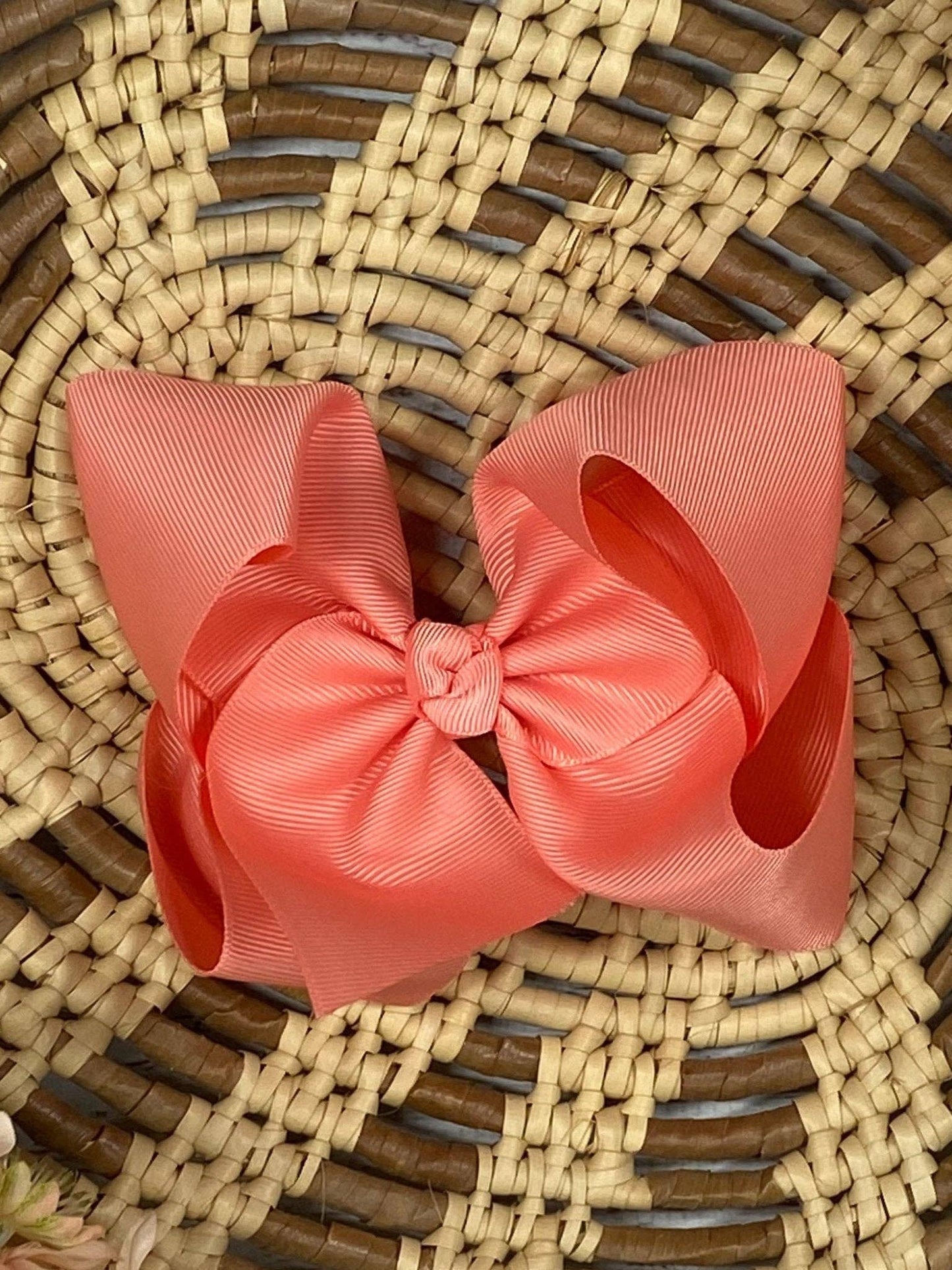Classic Grosgrain Hair Bow - Alligator Clip - 4.5"