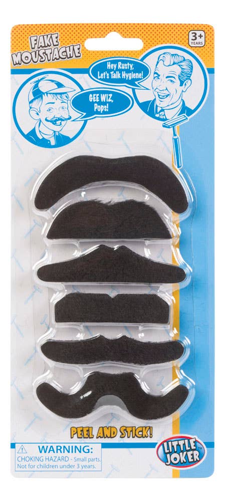 Fake Moustaches, Moustache Stickers