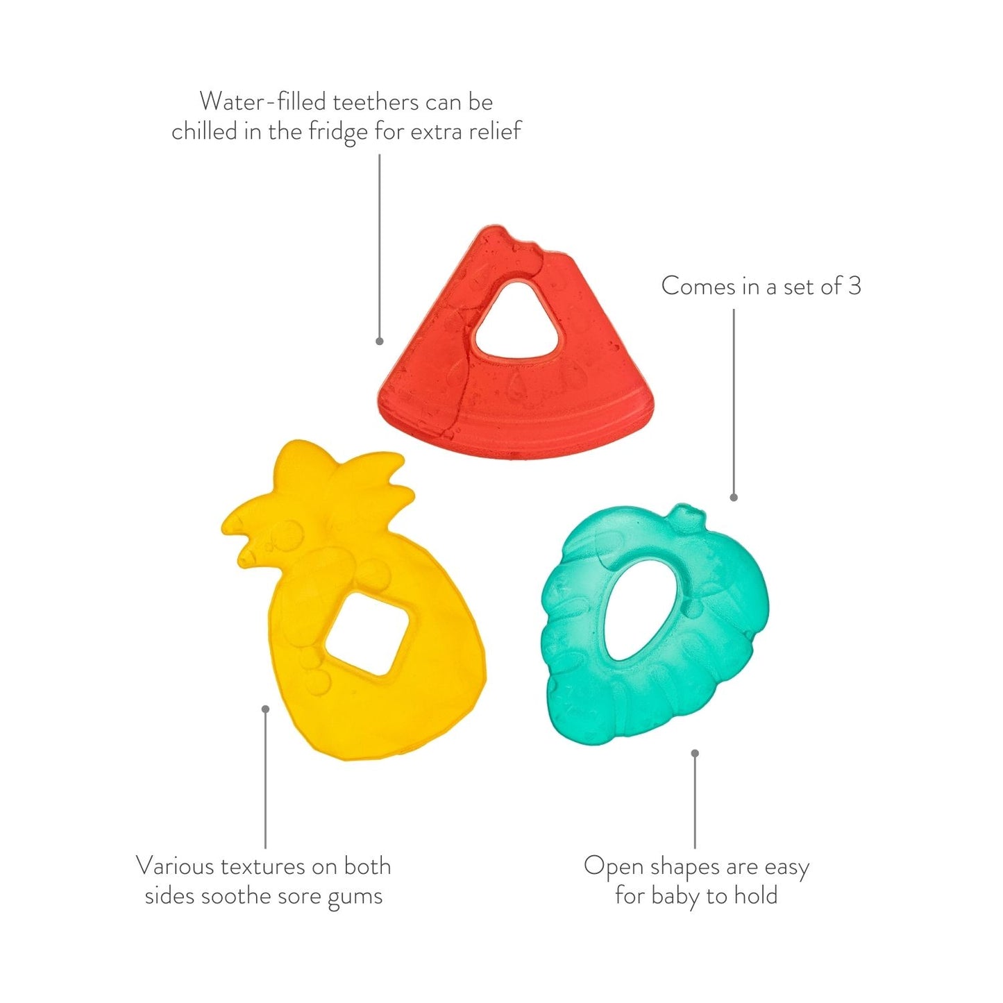 Dino Cutie Coolers Water Filled Teethers