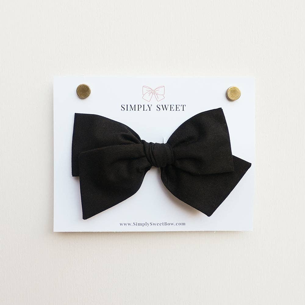 Black - Knot Bow