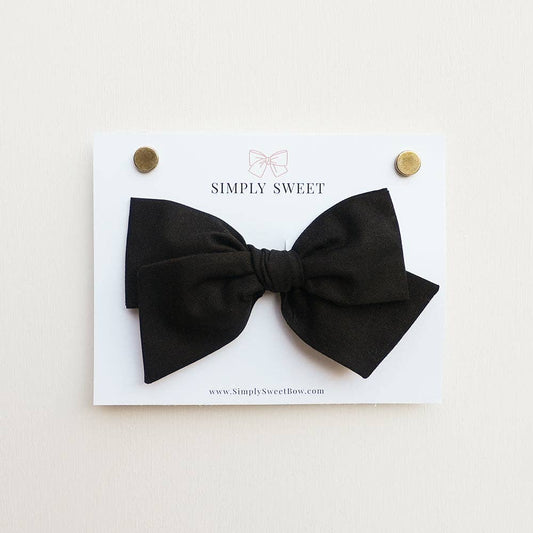 Black - Knot Bow