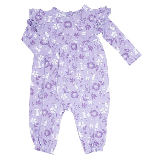 L/S Flutter Sleeve Romper