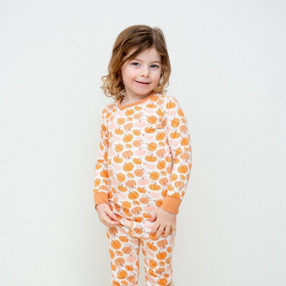 Big Kid Pajama - Pumpkin