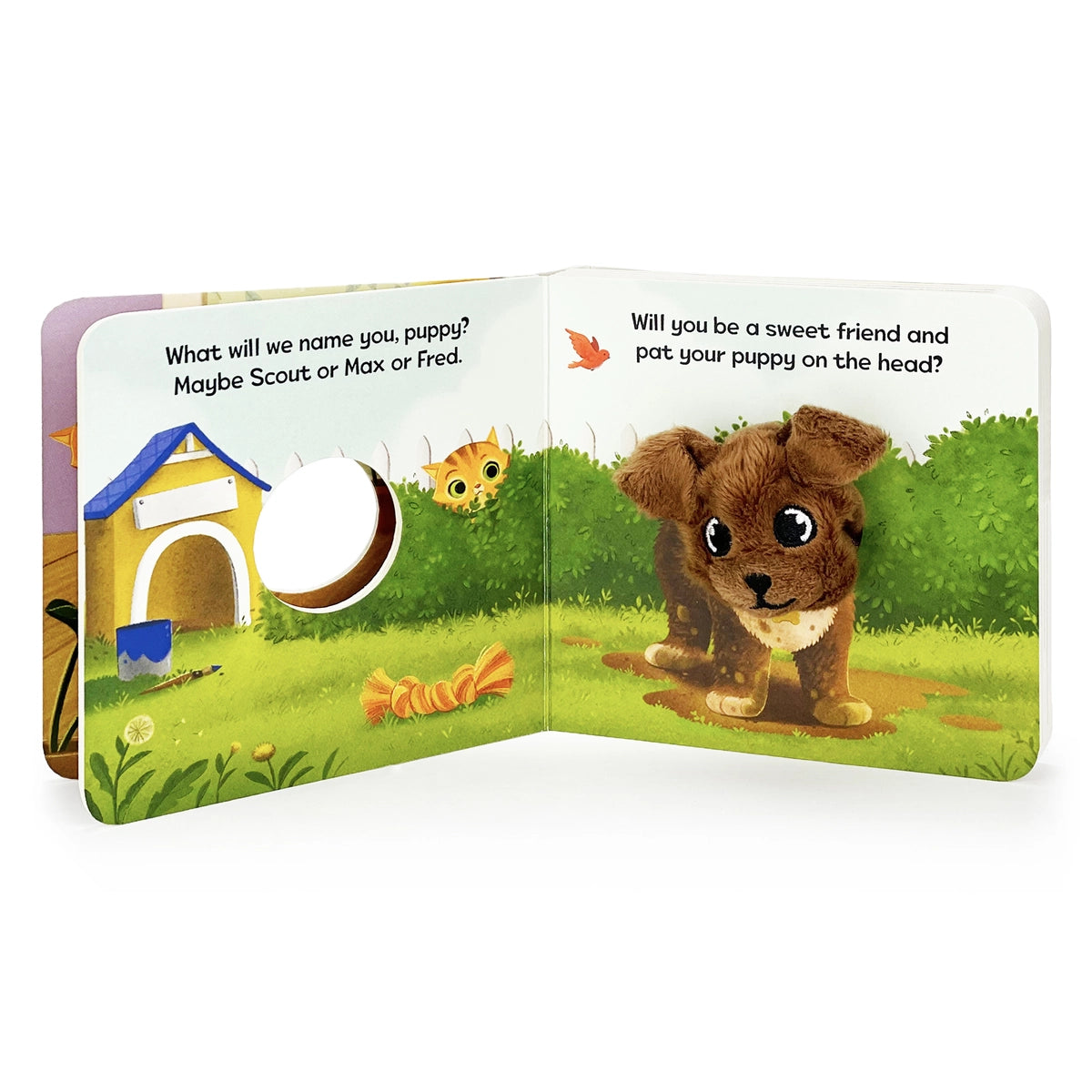 Puppy Love Finger Puppet Board Book