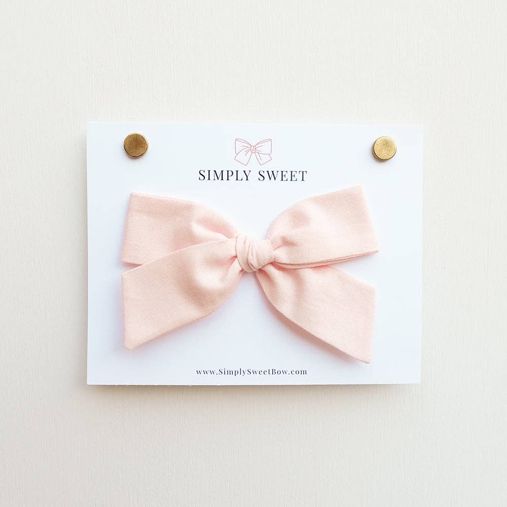 Slipper - Handtied Bow