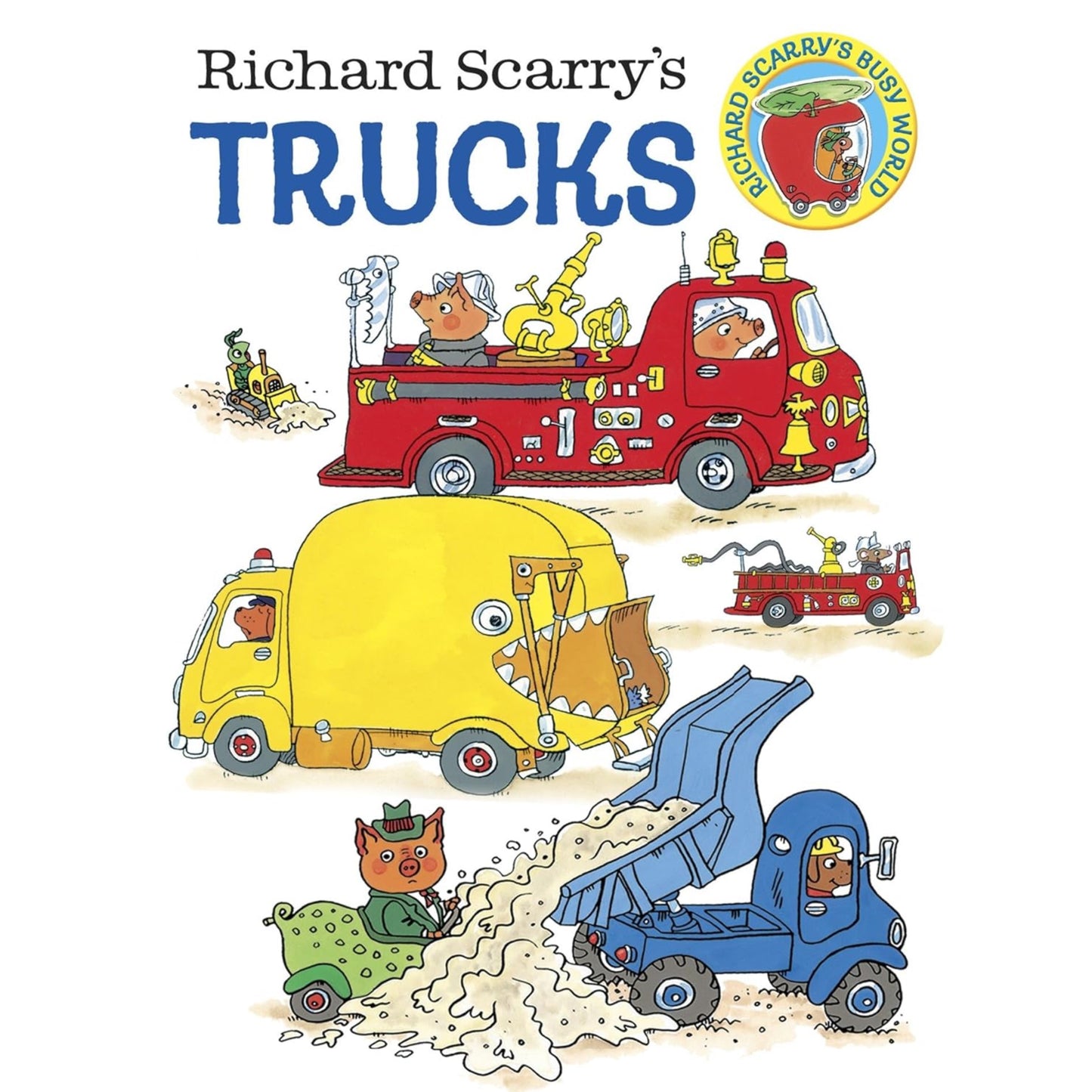 Richard Scarry's Trucks Board Book