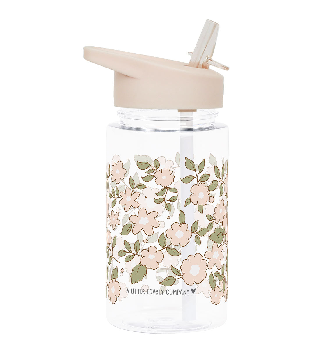 Pink Blossoms Kids Water Bottle