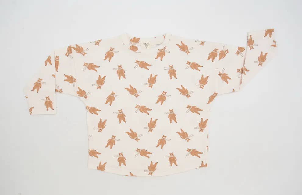 Bear-y Cute Long Sleeve Tee  | Gender-Neutral