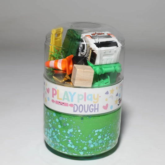 Trash Truck Play Dough | Sensory Jar