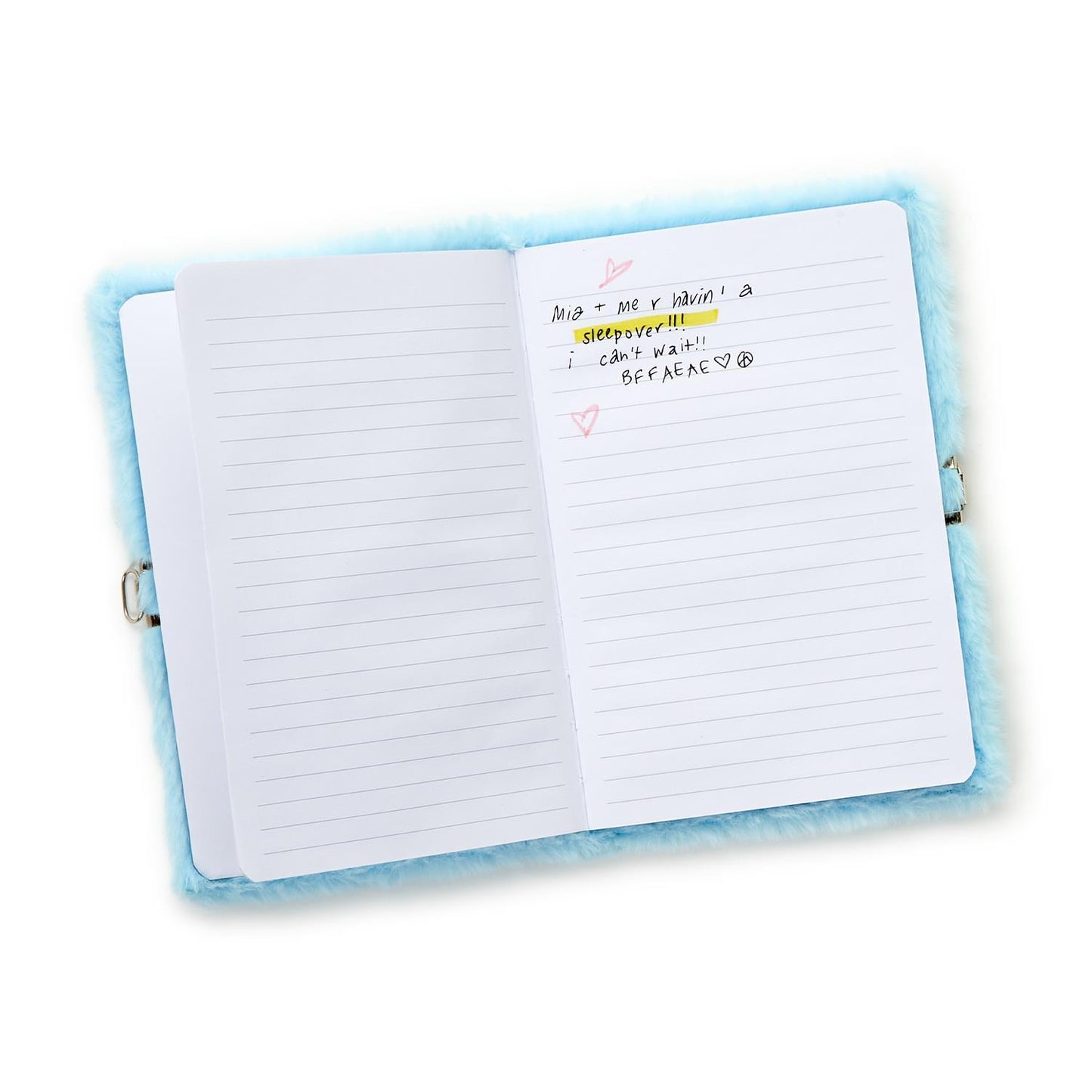 Happy Thoughts Journal w/Lock and Cloud Socks