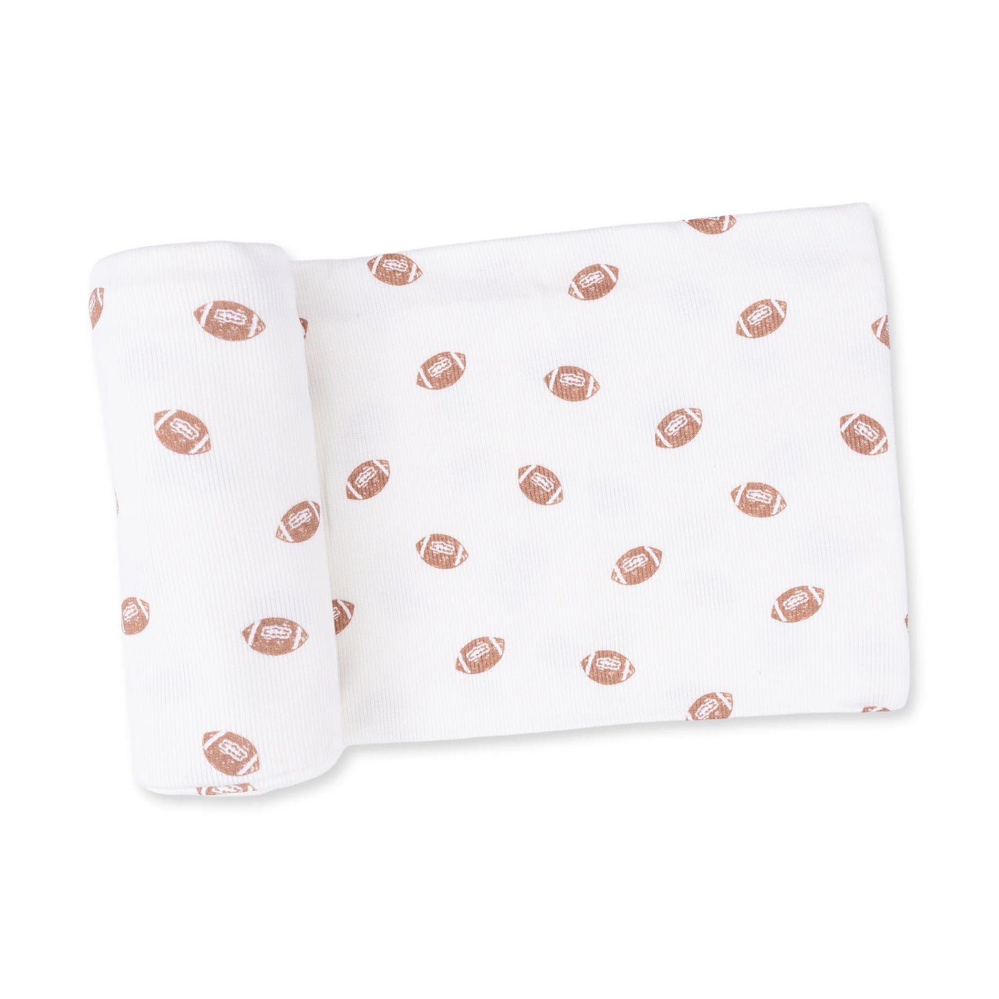 Mini Footballs | Swaddle Blanket
