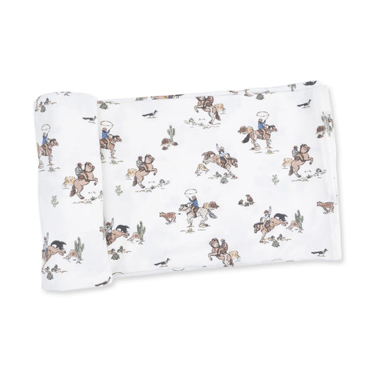 Horse Wrangler | Swaddle Blanket