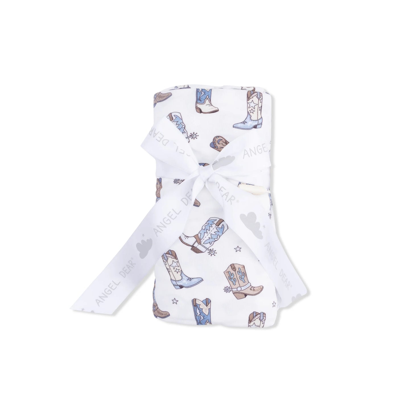 Cowboy Boots | Swaddle Blanket