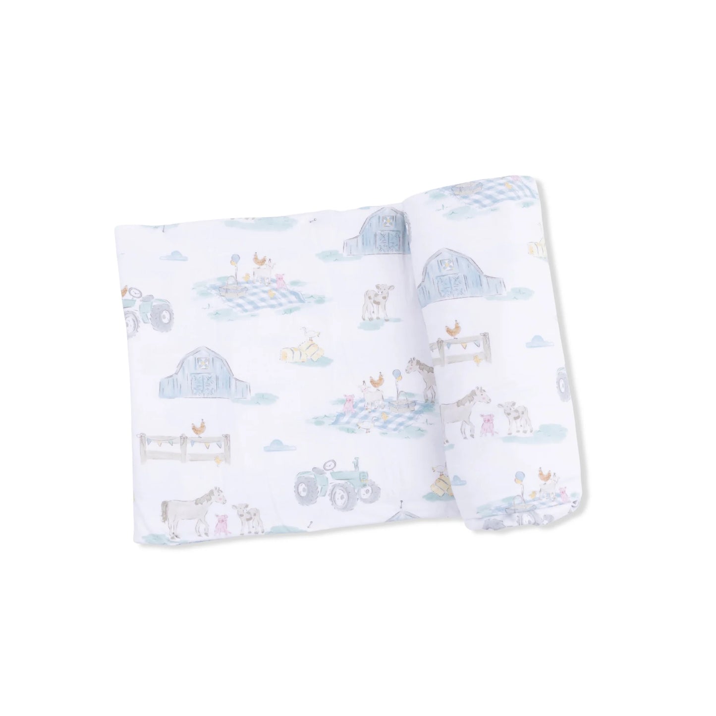 Farm Animal Party | Swaddle Blanket