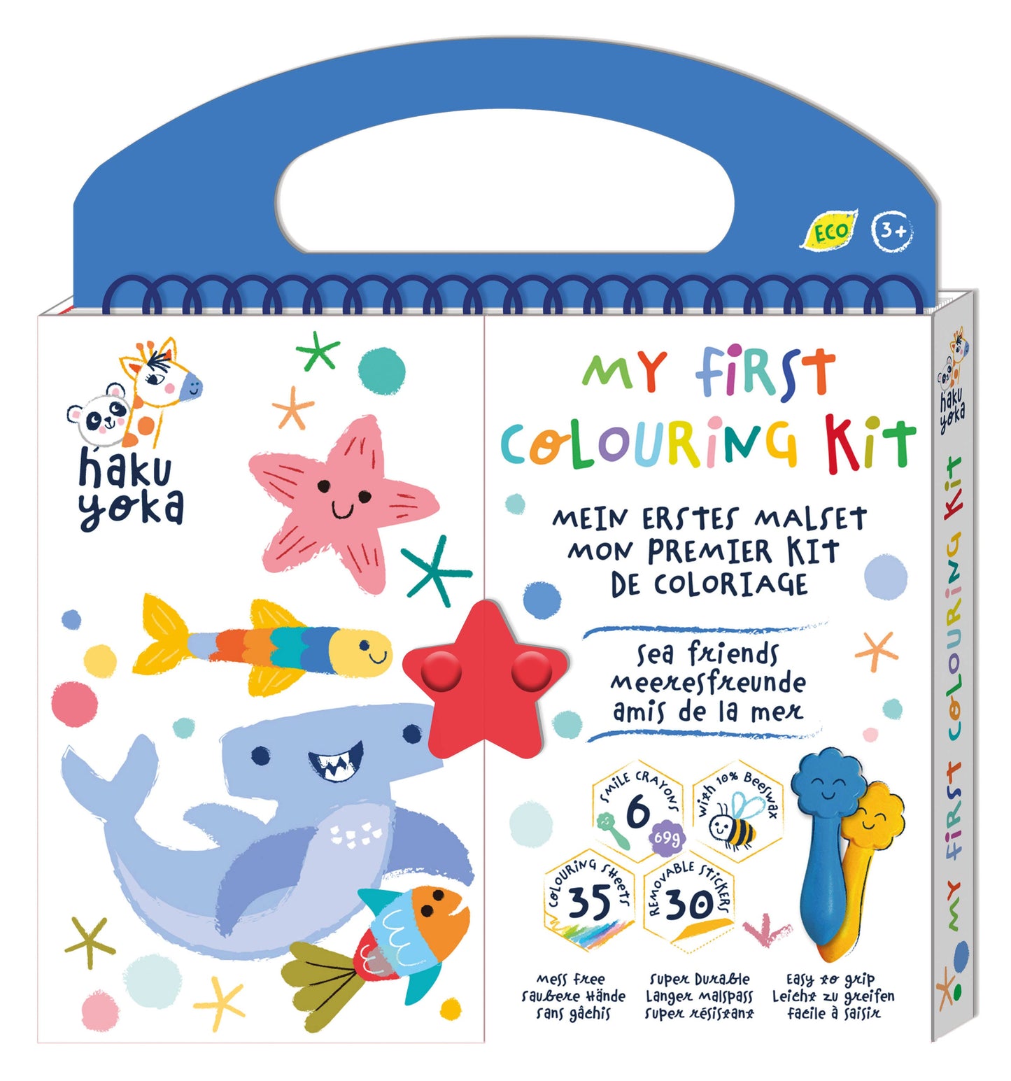 Haku Yoka - My First Coloring Kit Assorted