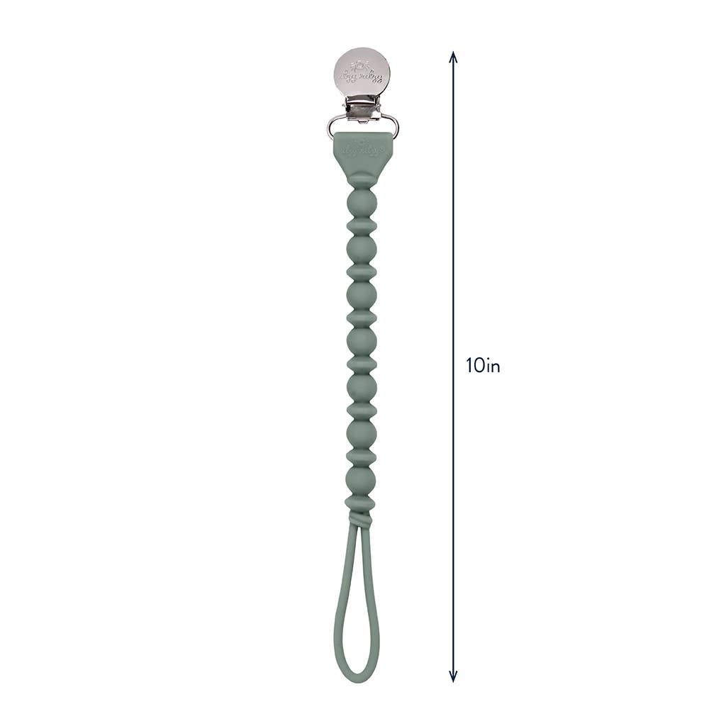 Sweetie Strap™ Silicone One-Piece Pacifier Clips