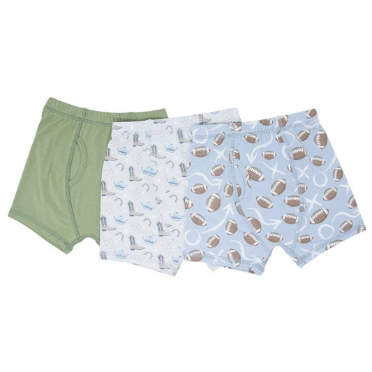 Boy's Brief 3 -  Patrick/Blake/Army Green