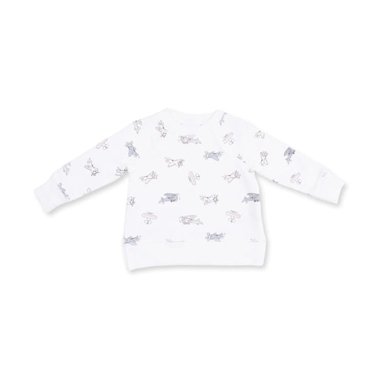 Vintage Airplane Pilots | Raglan Sweatshirt