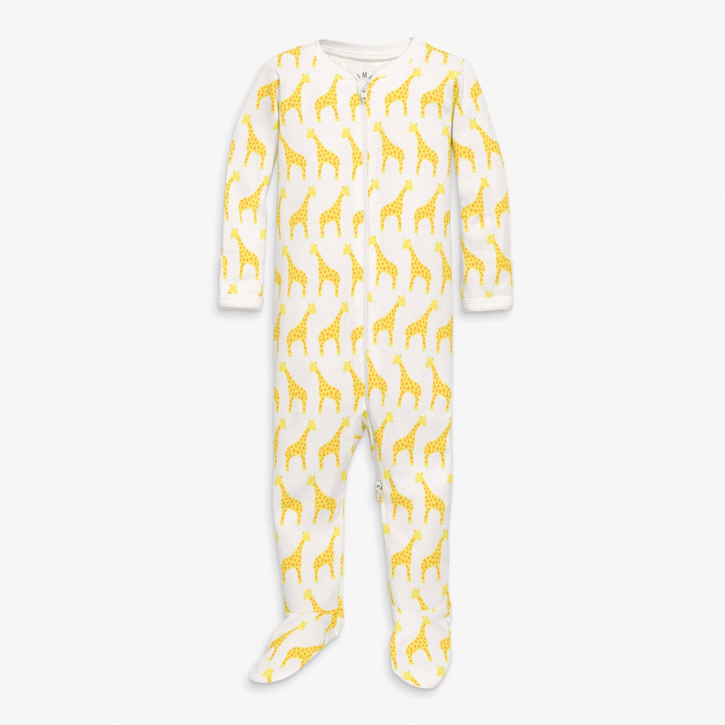 Organic Animal Friends Zip Footie