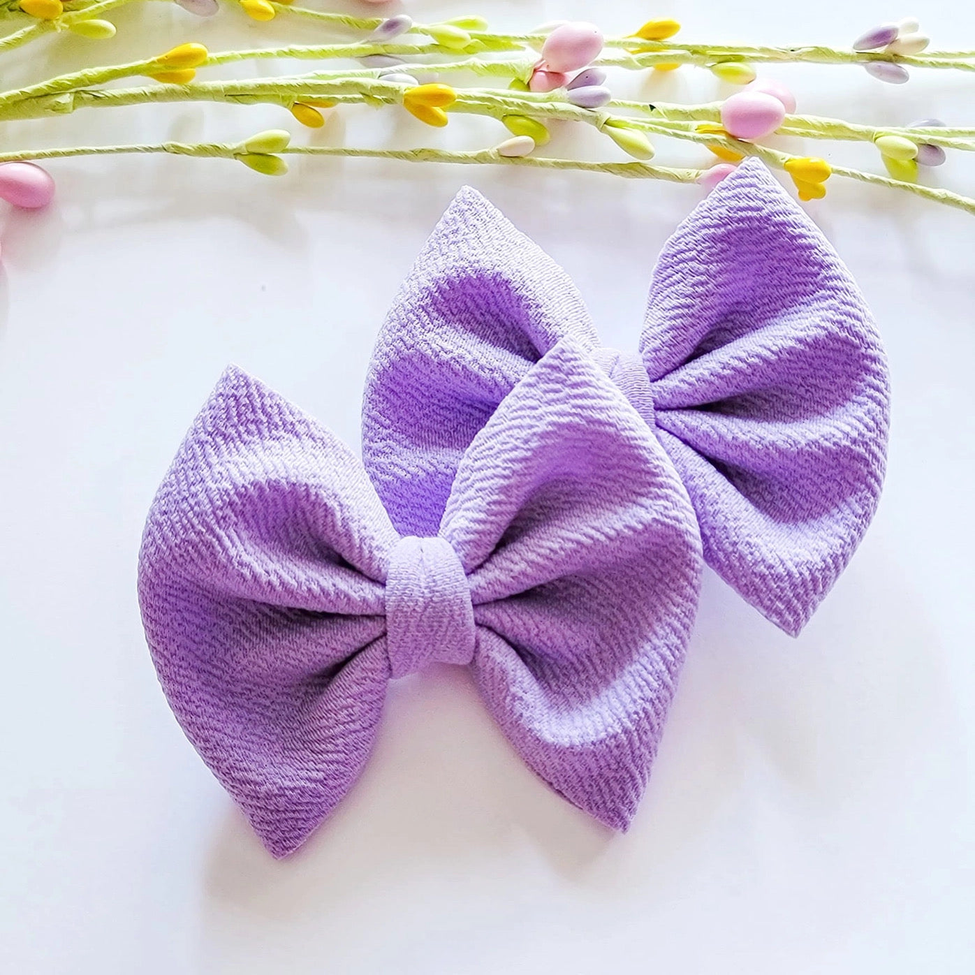 Single Lavender Small Savannah Bow