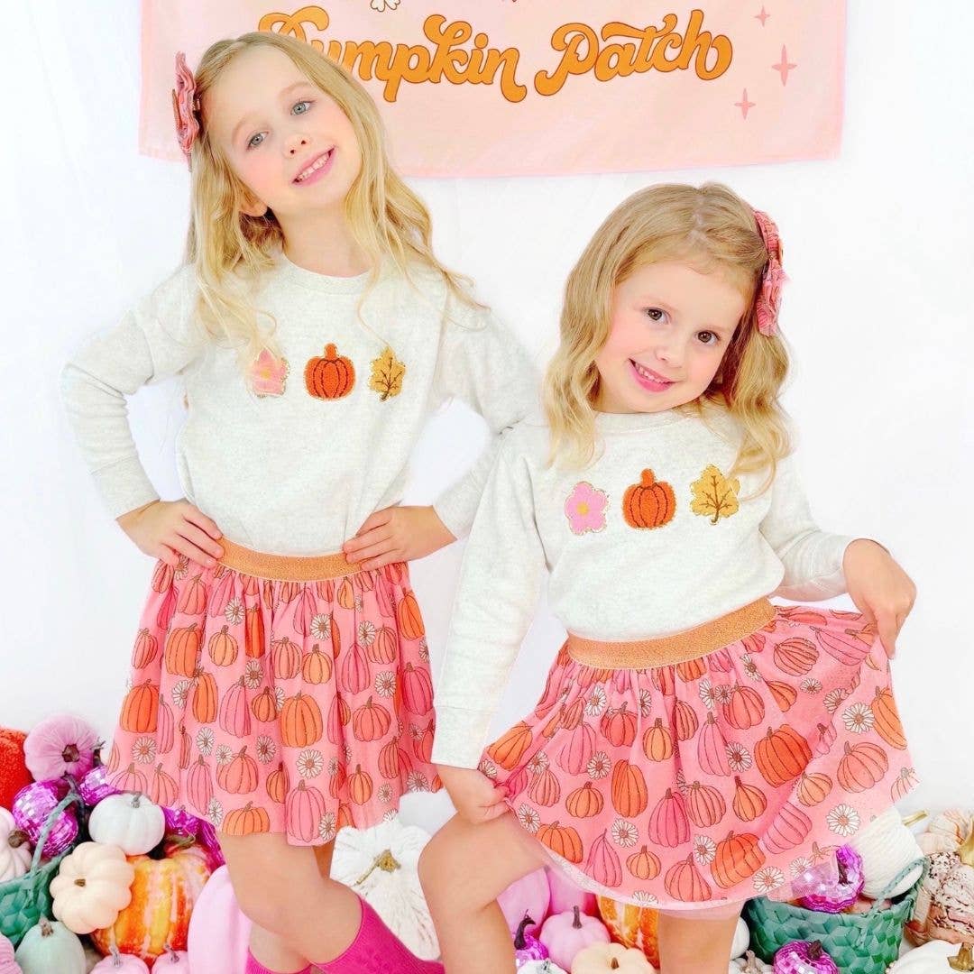 Pumpkin Daisy Tutu