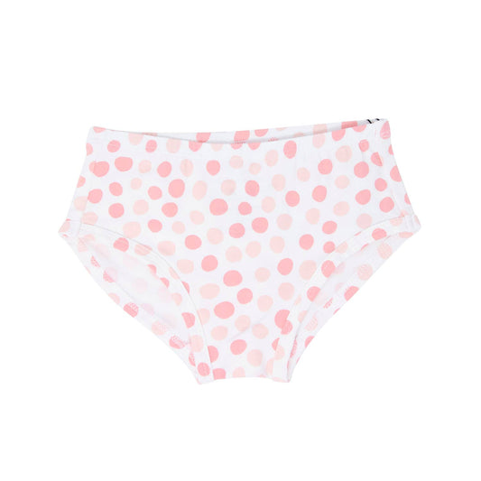 Girl's Underwear - Polka Dot Pink