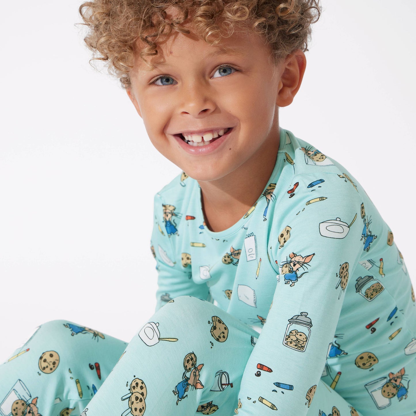 If You Give a Mouse a Cookie Christmas Bamboo Kids Pajamas
