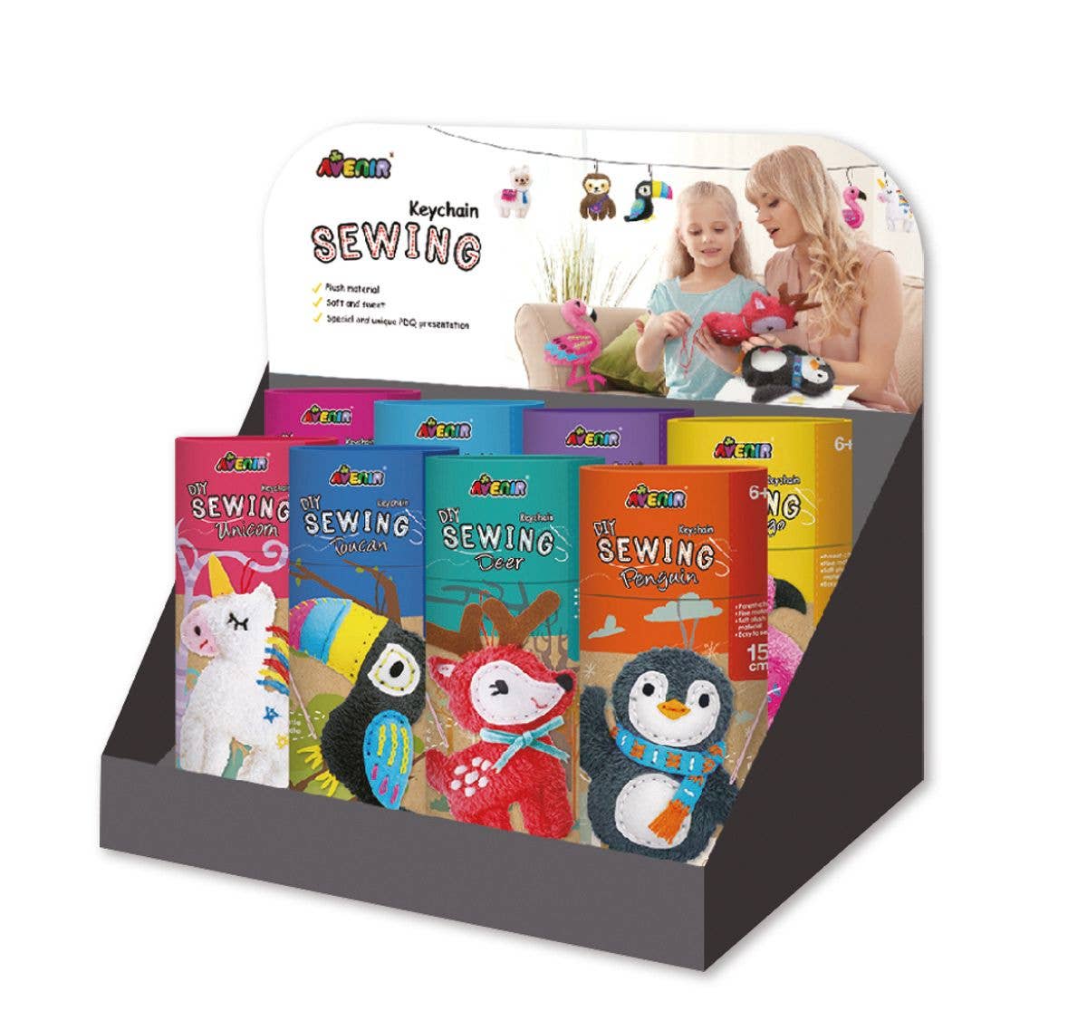 Avenir - Sewing Keychain Kit