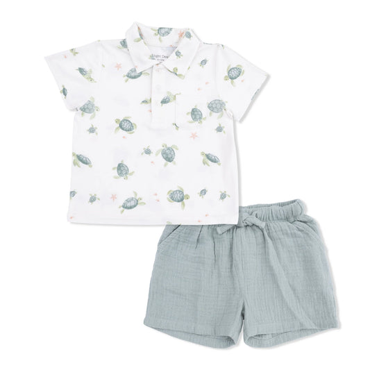 Sea Turtles | Polo with Casual Short