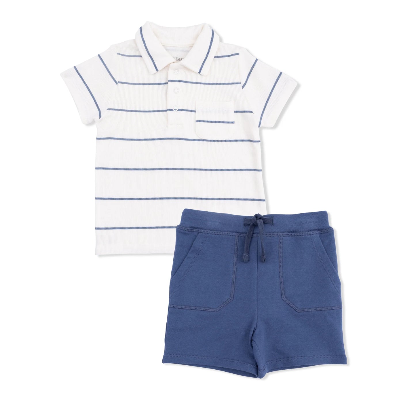 Vintage Stripe | Polo with Casual Short