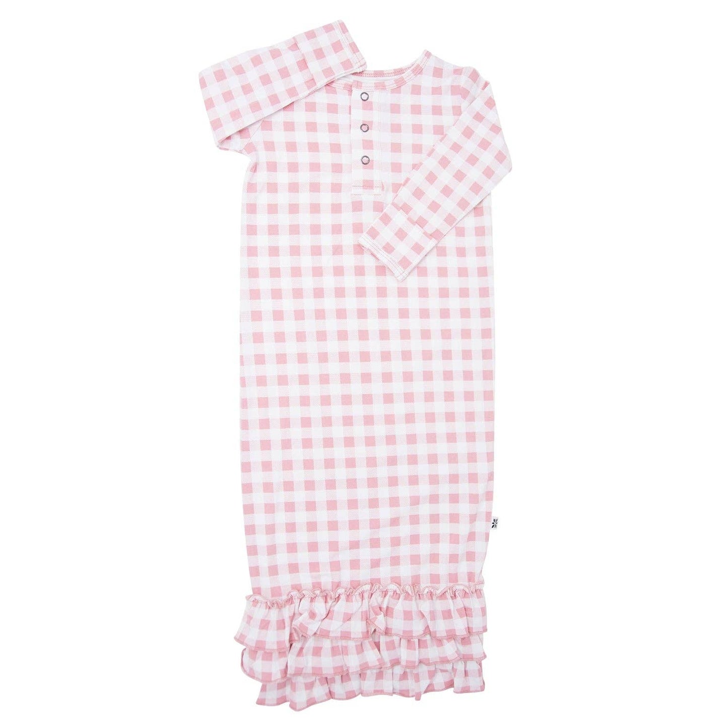 Ruffle Gown© - Pink Gingham