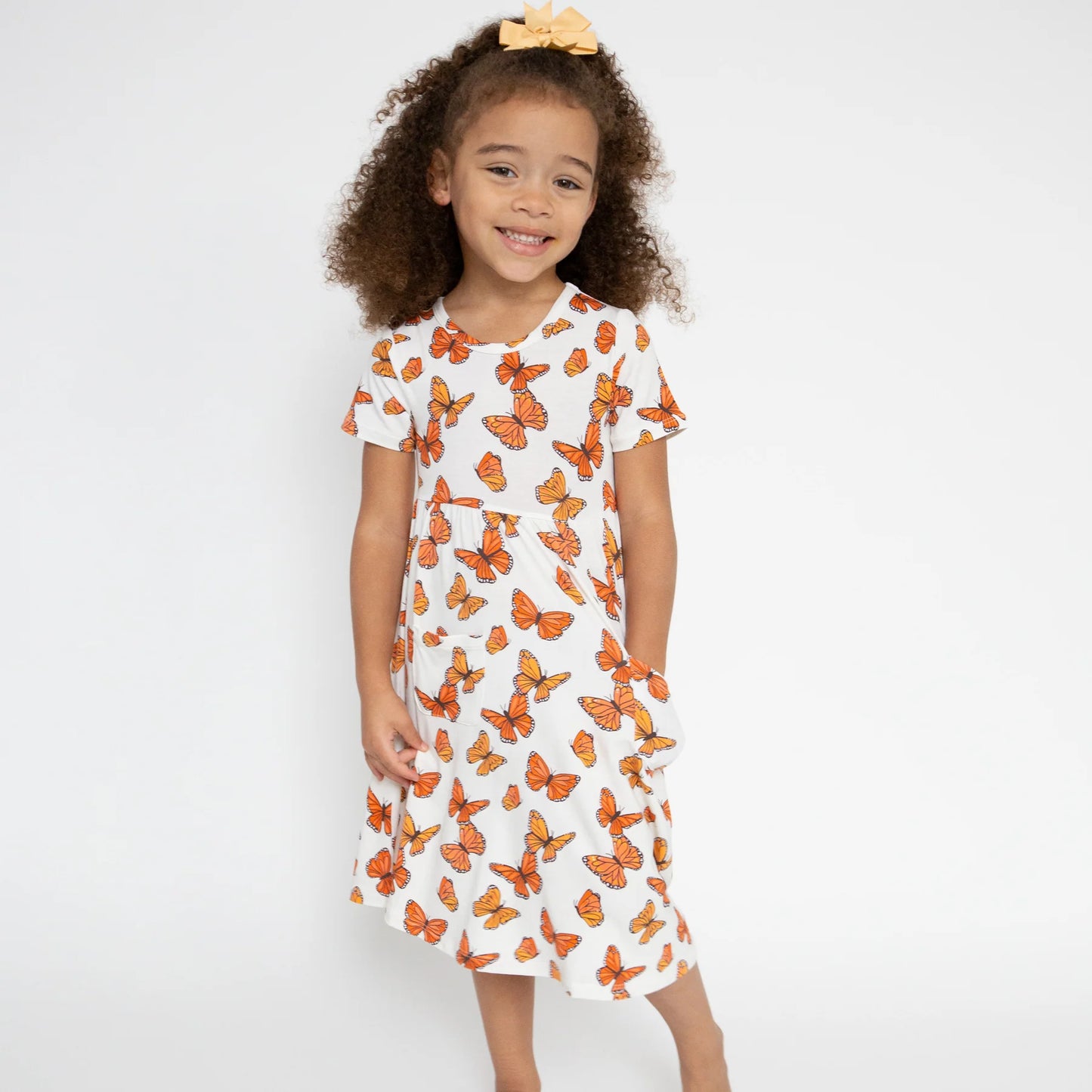 Mariposa Monarca Twirly S/S Dress
