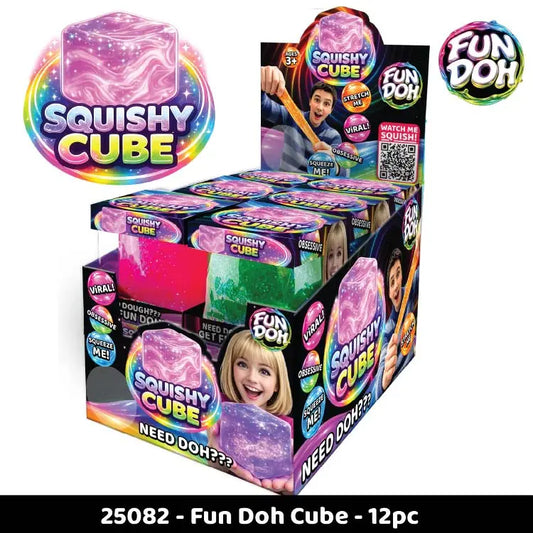 Squish & Squeeze Sparkle | Fidget Cube