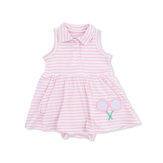 Pretty Pink Tennis | Polo Tennis Dress