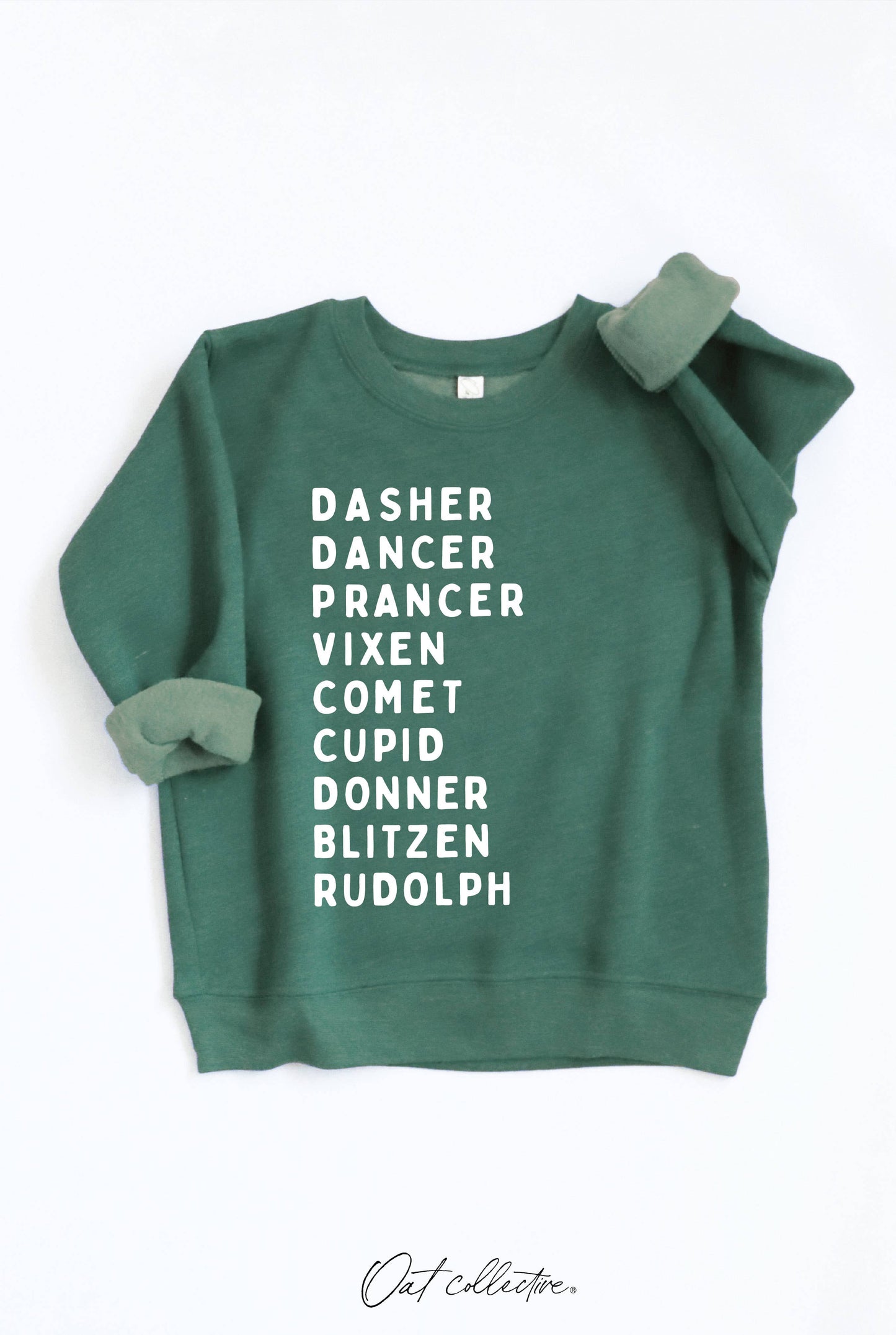 REINDEER NAMES | Graphic Sweatshirt