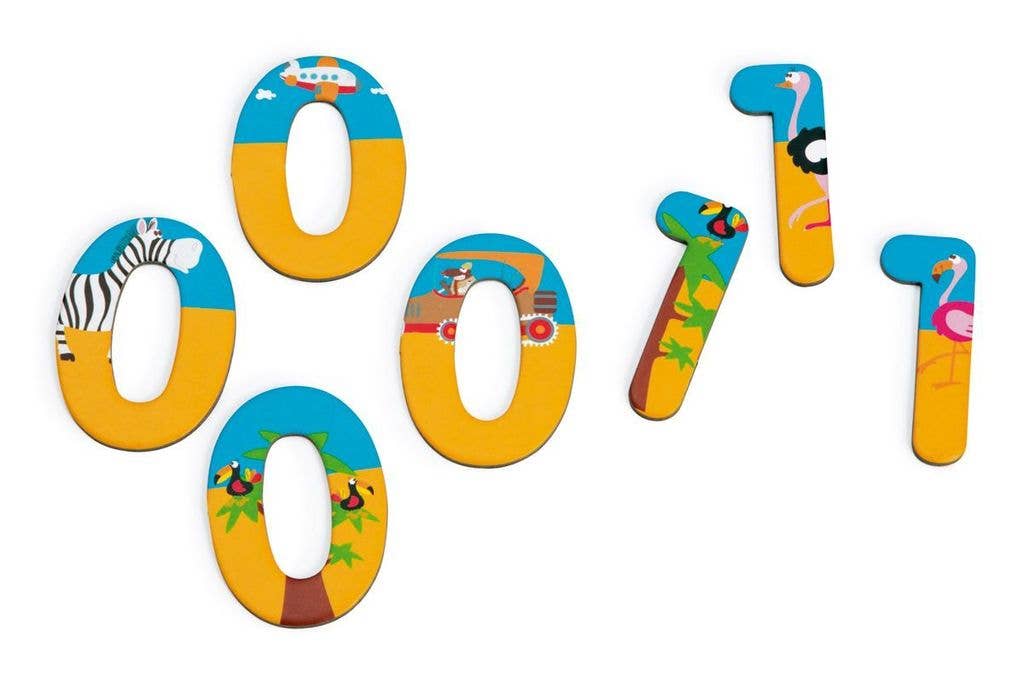 Scratch - Magnets 123 SAFARI