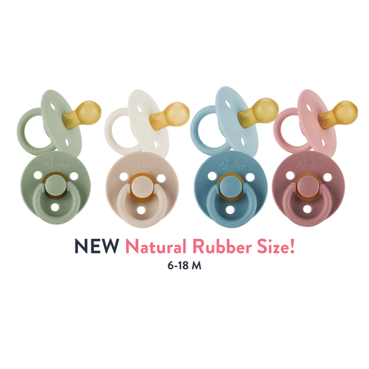 *NEW SIZE* Itzy Soother™ Natural Rubber Paci Sets